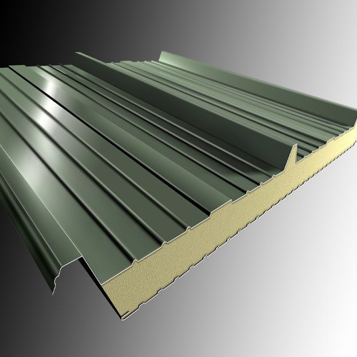 Insulated roofing panels